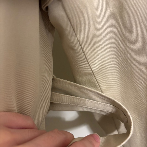 Uniqlo C tan/natural trench coat XS NWT - Picture 12 of 16